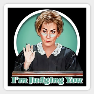 Judge Judy Sticker